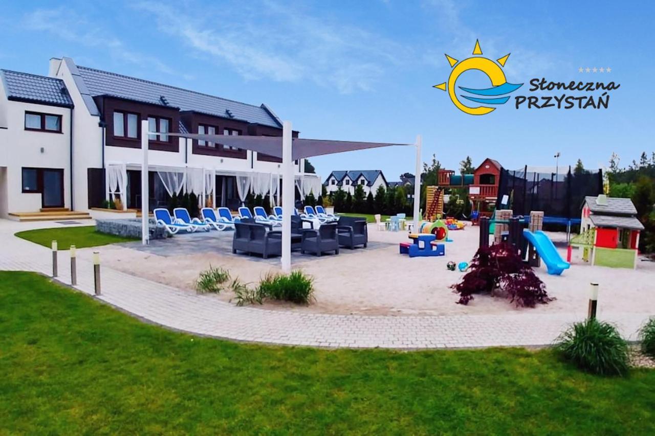 Sloneczna Przystan Daire Dębki Dış mekan fotoğraf